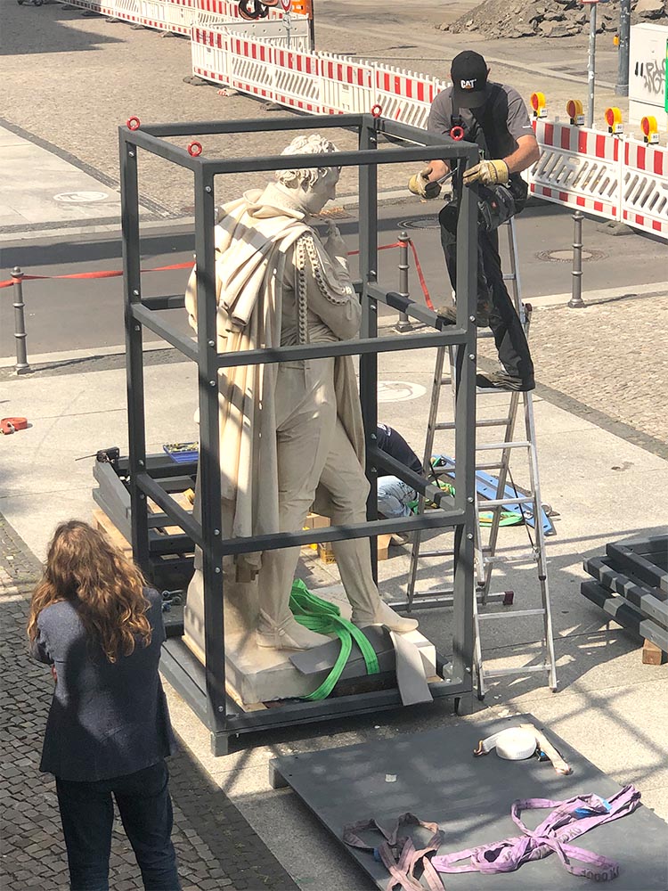 Transport von Kunst: Zitadelle Spandau